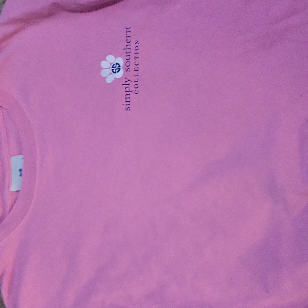 Simply southern pink short sleeve tshirt